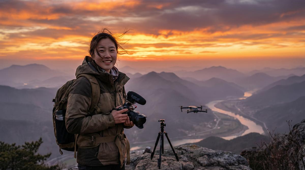 黄色仓库旅行视频vlog